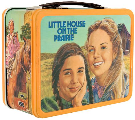 little house on the prairie metal lunchbox|little house on the prairie.